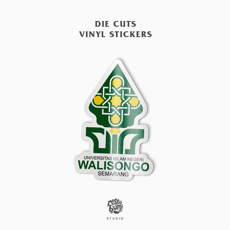 Stiker Vinyl Die Cut UIN Walisongo Semarang