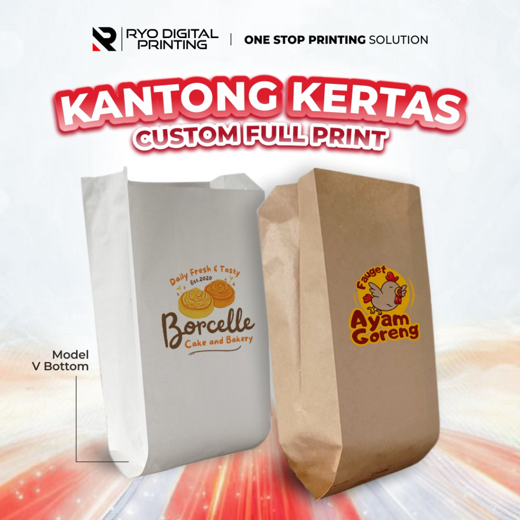 Kantong Kertas Custom Full Printing