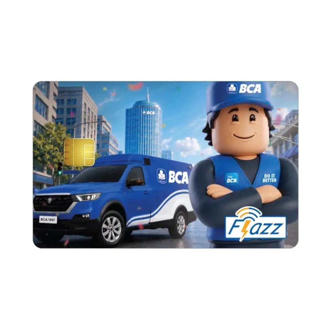 Kartu Flazz Limited Edition BCA Cash Delivery - BCA Lifestyle