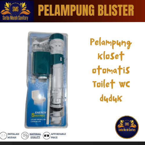 Pelampung Kloset otomatis Toilet WC duduk (BLISTER)