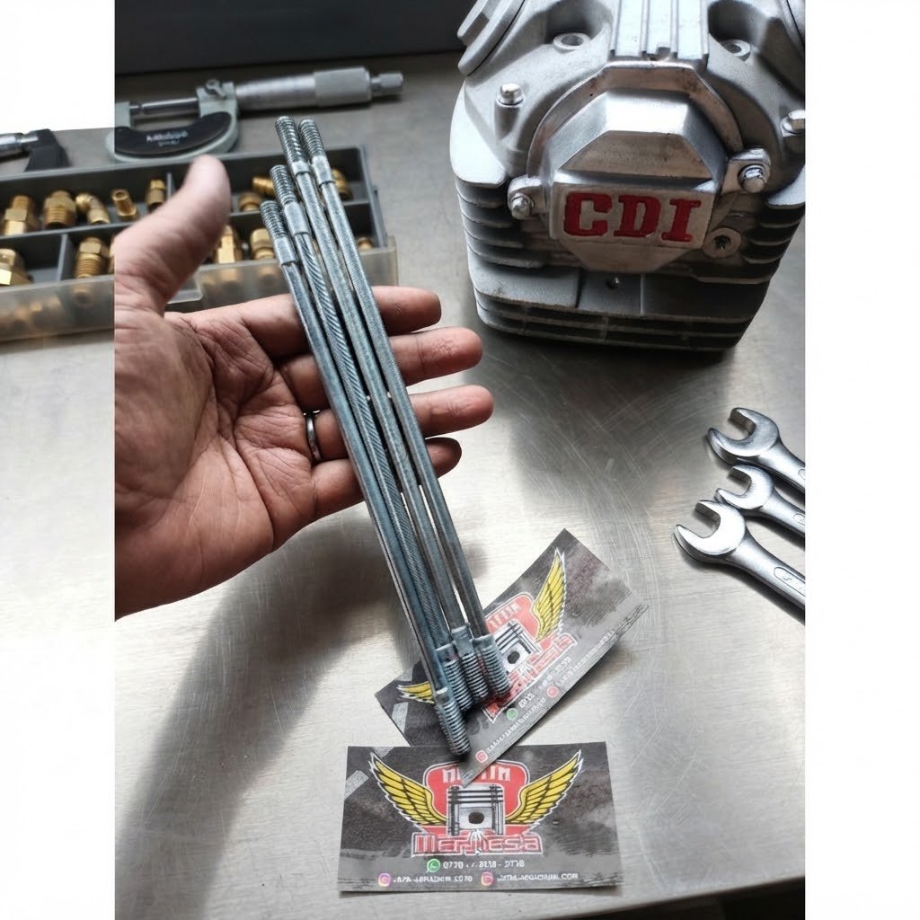 BAUT MESIN GL PRO STANDAR 1 SET (4PC)BAUT SUNDUK SATE GL PRO GL100 CB100