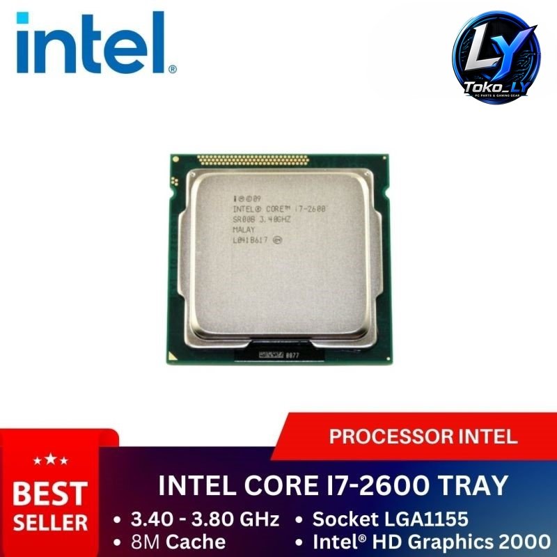 PROCESSOR INTEL CORE i7 2600 PROCESSOR CORE i7 2600 core i7 2600 - TRAY
