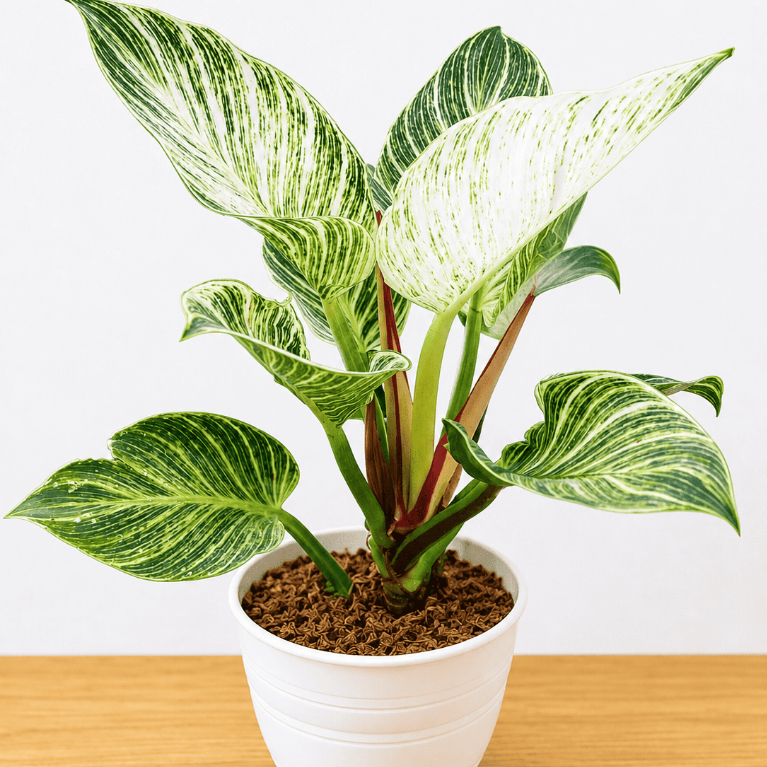 Philodendron Birkin Variegata | Philodendron Birkin | Tanaman Indoor Cantik | Tanaman Hias Cocok unt