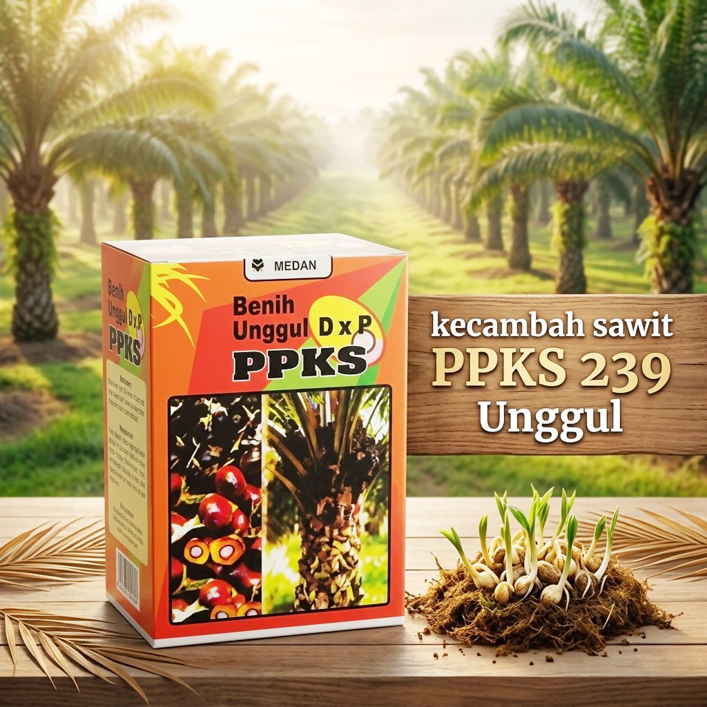 Biji Benih kecambah Kelapa Sawit PPKS 239