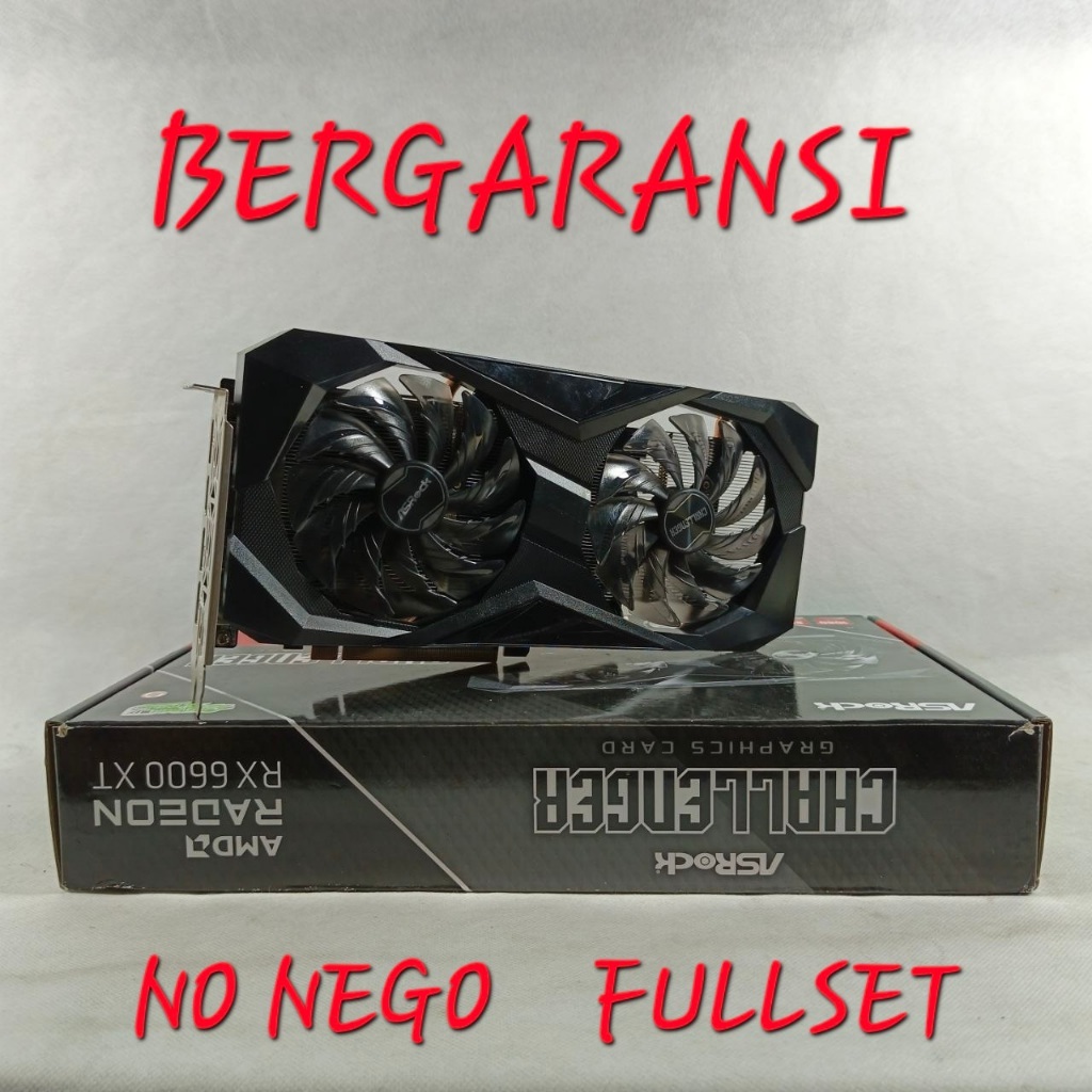 GPU AMD RADEON RX 6600XT 8GB GDDR6 GRAPHICS CARD 6600 XT VGA