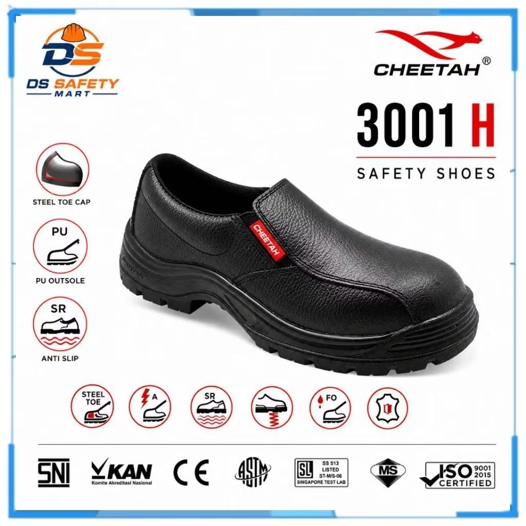 Sepatu Safety CHEETAH 3001H Revolution Safety Shoes CHEETAH 3001H Original