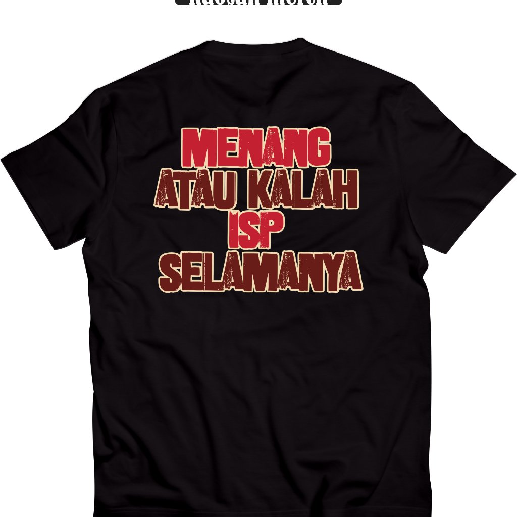 Kaos Suporter ISP Purworejo Tshirt Purworejo Forever Cotton Combed