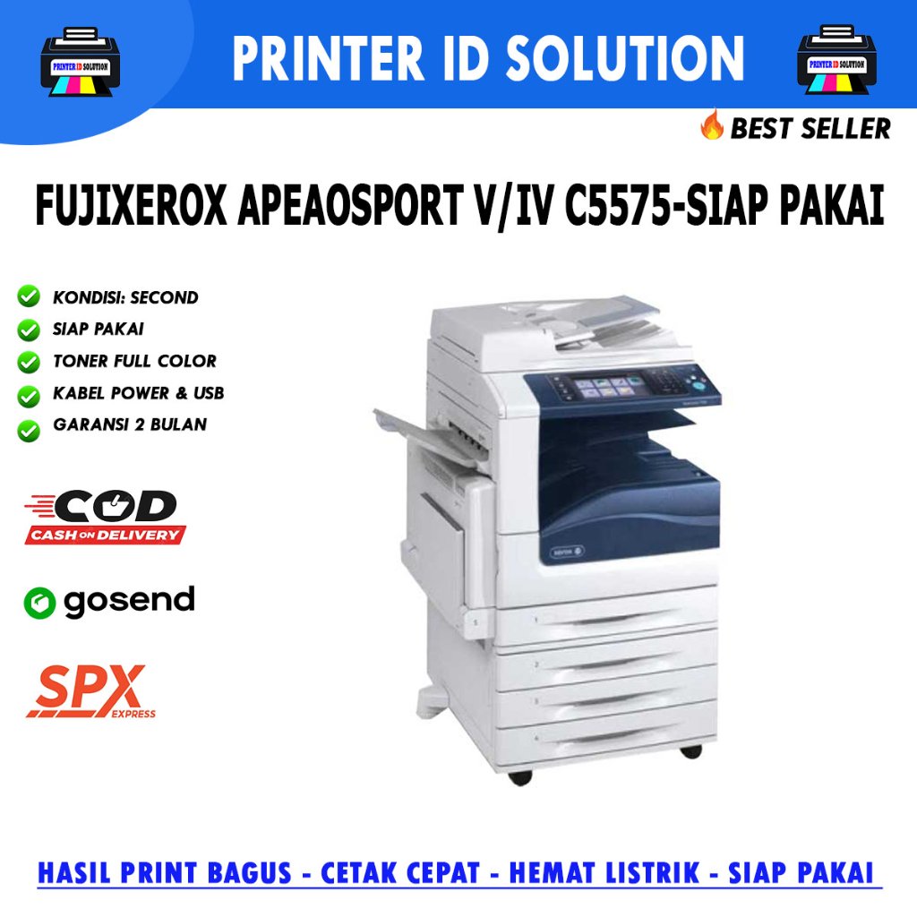 PRINTER FUJI XEROX  APEOSPORT -V C5575 A3+ COLOR