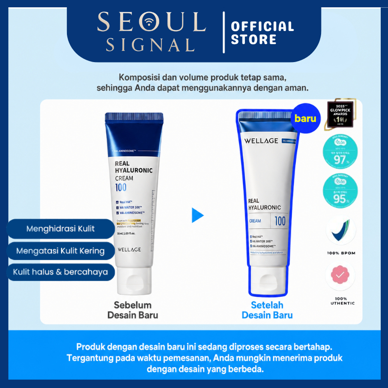 Wellage Real Hyaluronic 100 cream 80ml