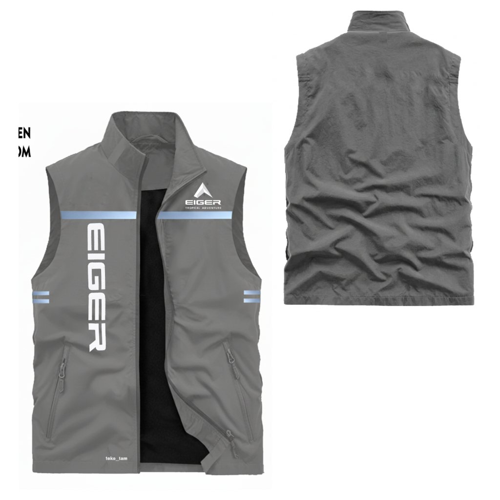Rompi Scotlight Outdoor Logo EIGER Pria Wanita Terbaru Rompi Tactical Eiger Murah Original