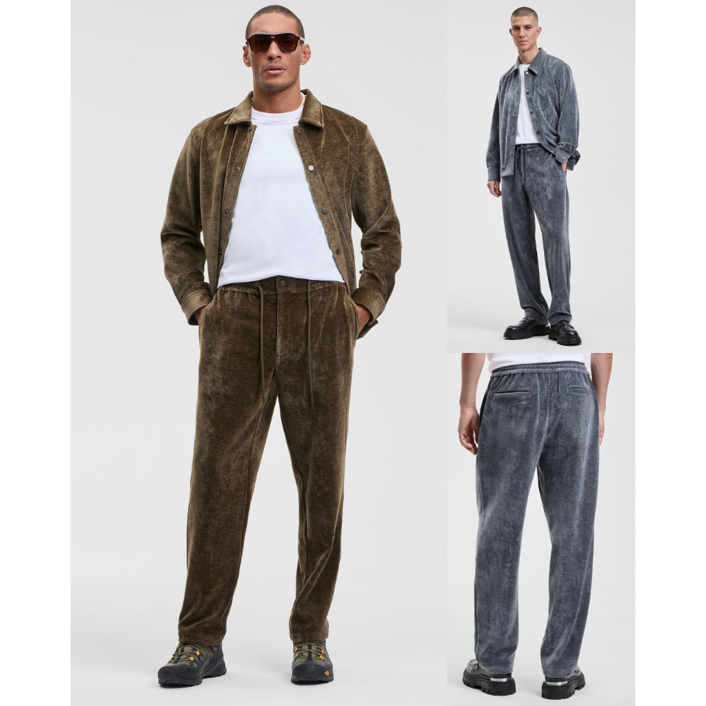 Celana Panjang Casual Pria Bahan Soft Twill MO Men's Relaxed Drawstring Pants - 2963