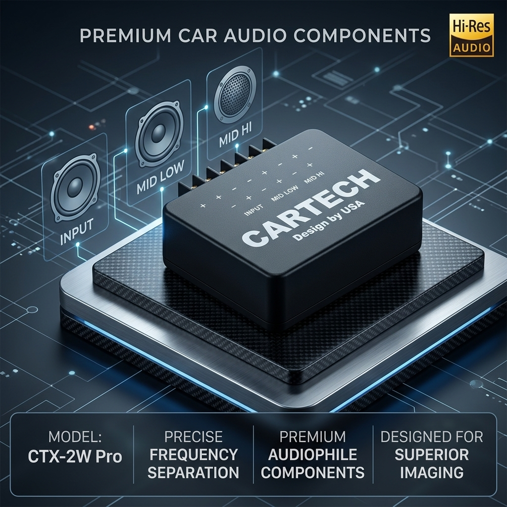 CROSSOVER PASIF AUDIO MOBIL CARTECH DESIGN BY USA