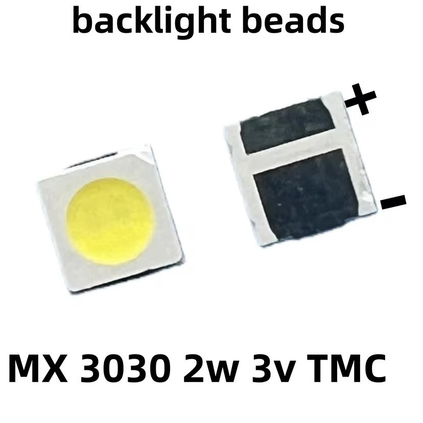 SMD LED 3030 3v / 6v untuk backlight tv (10pcs) 2w