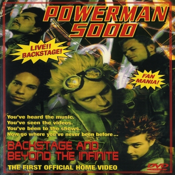 DVD Powerman 5000 ~ Backstage & Beyond The Infinite 2001