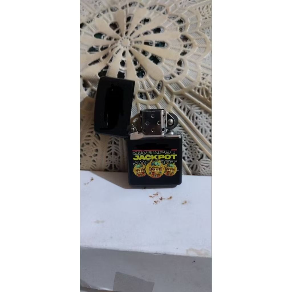 korek api zippo denting 2x nyaring mancis denting