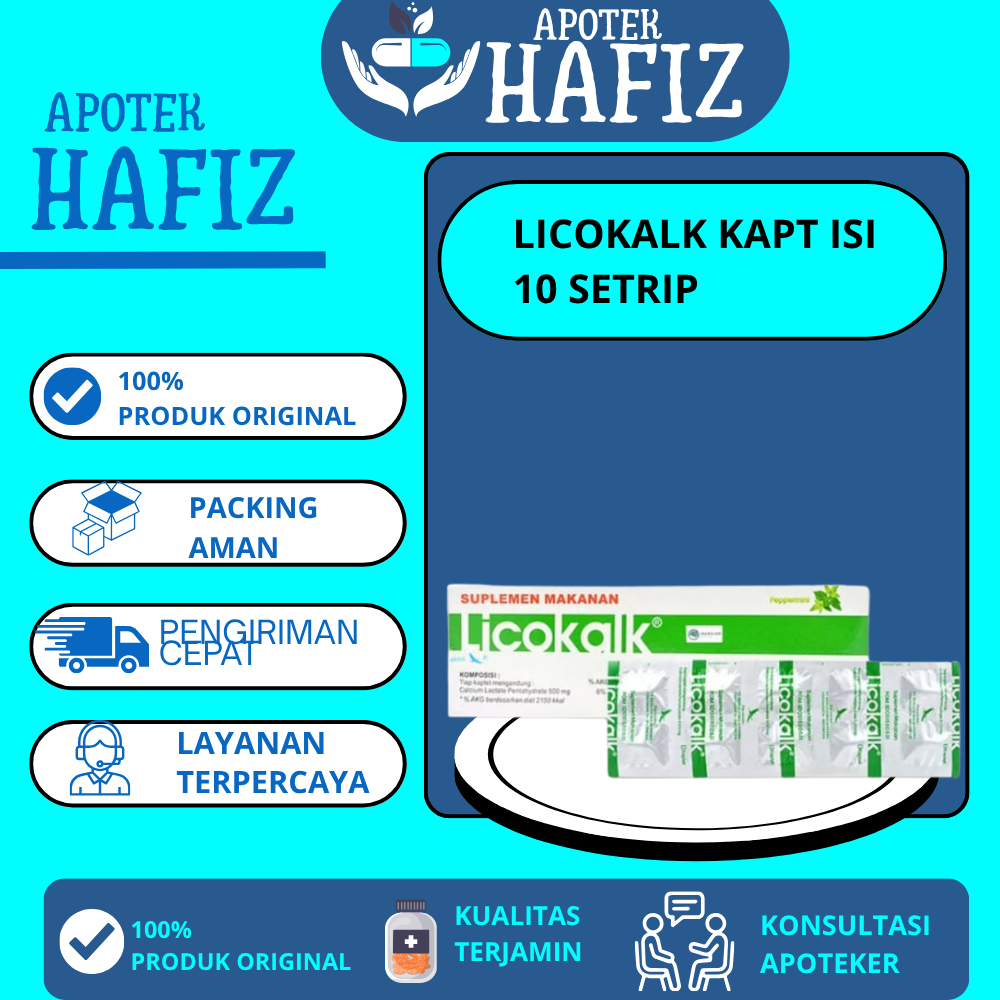 LICOKALK SUPLEMEN KESEHATAN - BOX