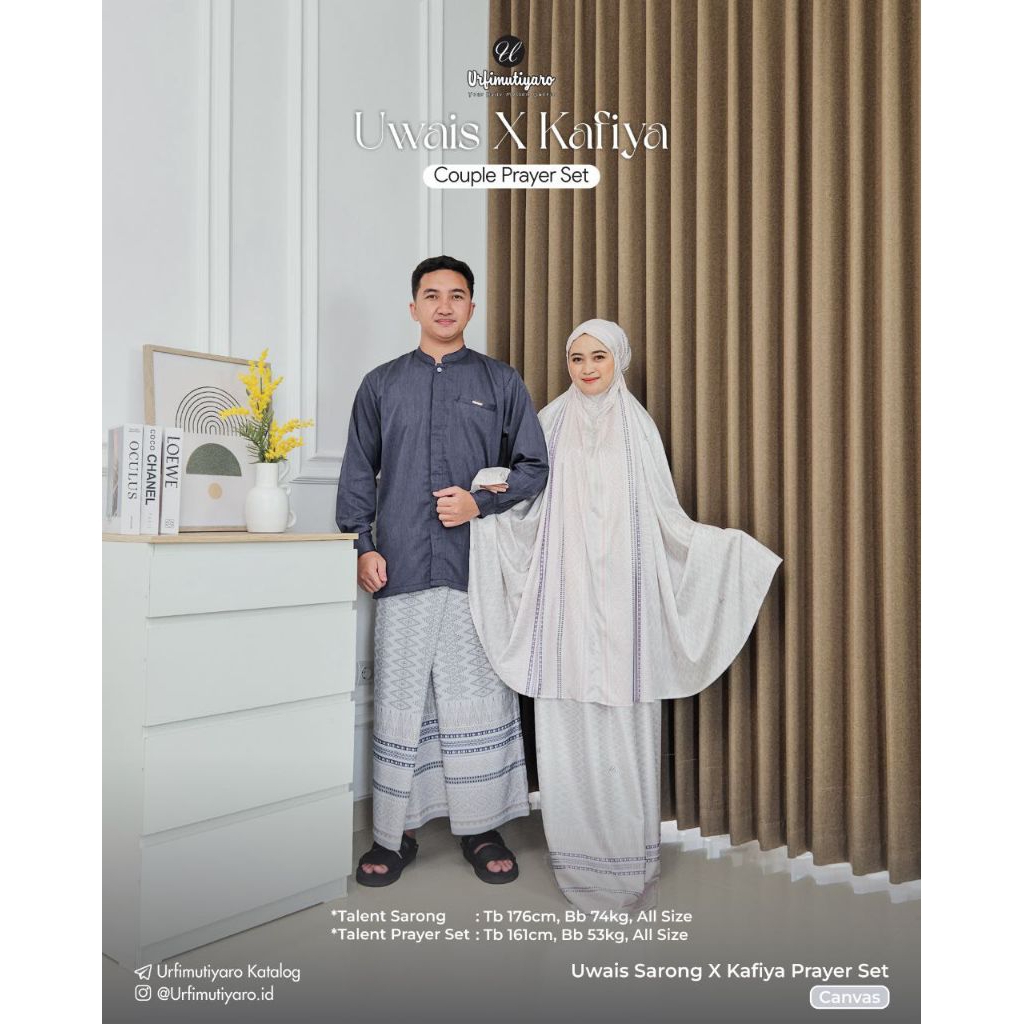 UWAIS SARONG x KAFIYA PRAYER SET