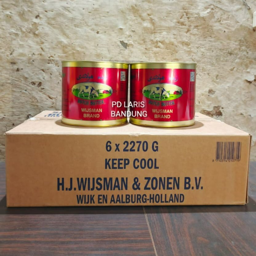 1 CARTON Wijsman Butter 2kg - Mentega Wijsman Asli 100% HALAL