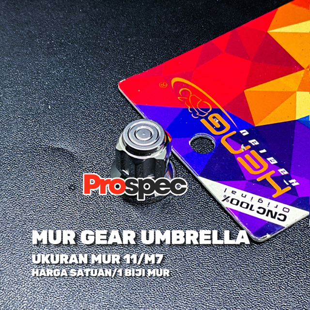 MUR GEAR UMBRELLA UKURAN MUR 11 M7 ORIGINAL HENG PROBOLT STAINLESS THAILAND