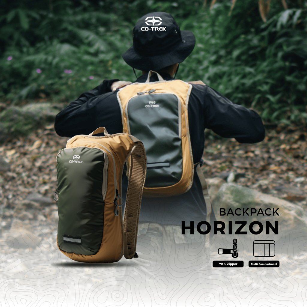 Tas Ransel Backpack 17L Horizon Sport Outdoor Daypack Cotrek Adventure