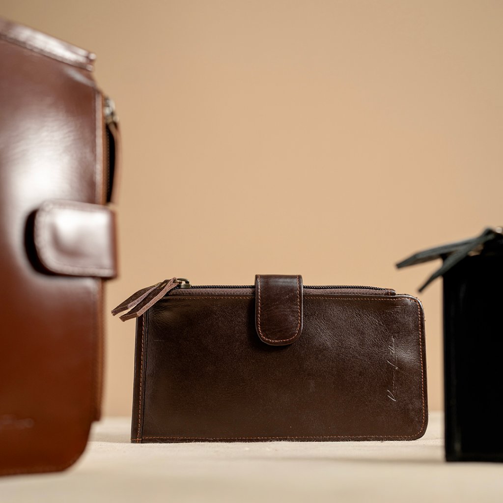 Dompet Panjang Kulit Asli LAZARUS - Kenes Leather