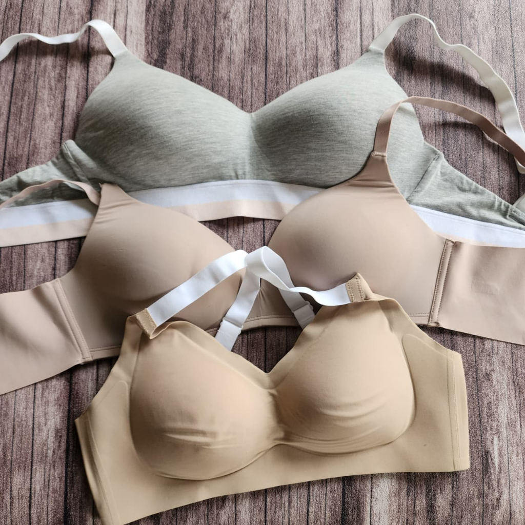 [UPDATE 03.09.26] 060626 WIREFREE BRA TANPA KAWAT PAKAI BUSA TIPIS LENTUR FULL size XS S M L XL 30B 