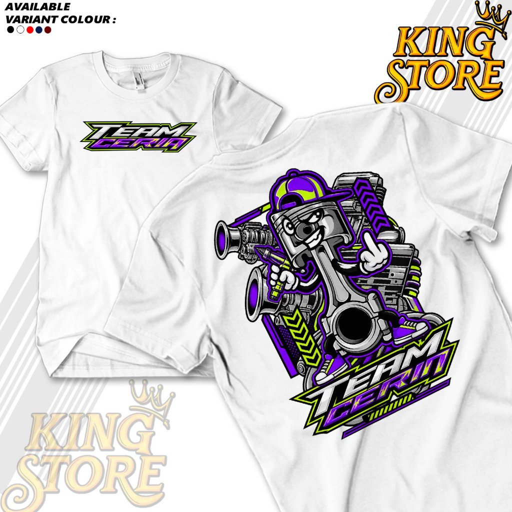 KAOS TEAM CERIA )  KAOS DISTRO TEAM CERIA FUL DESAIN, KAOS TEAM CERIA FUL COLOR BISA COD