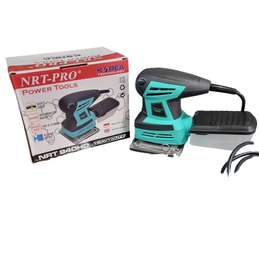NRT940HD MESIN AMPLAS SANDER SQUARE ORBITAL PERSEGI NRT-PRO NRT 940 HD