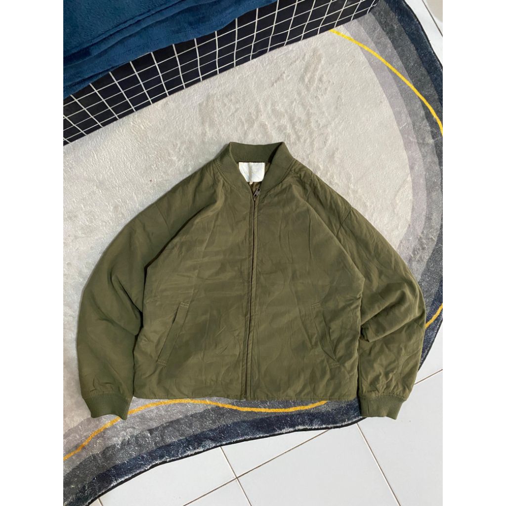 Roamed Research - Chore Jacket Olive, Cotton Ripstop, Oversized Fit