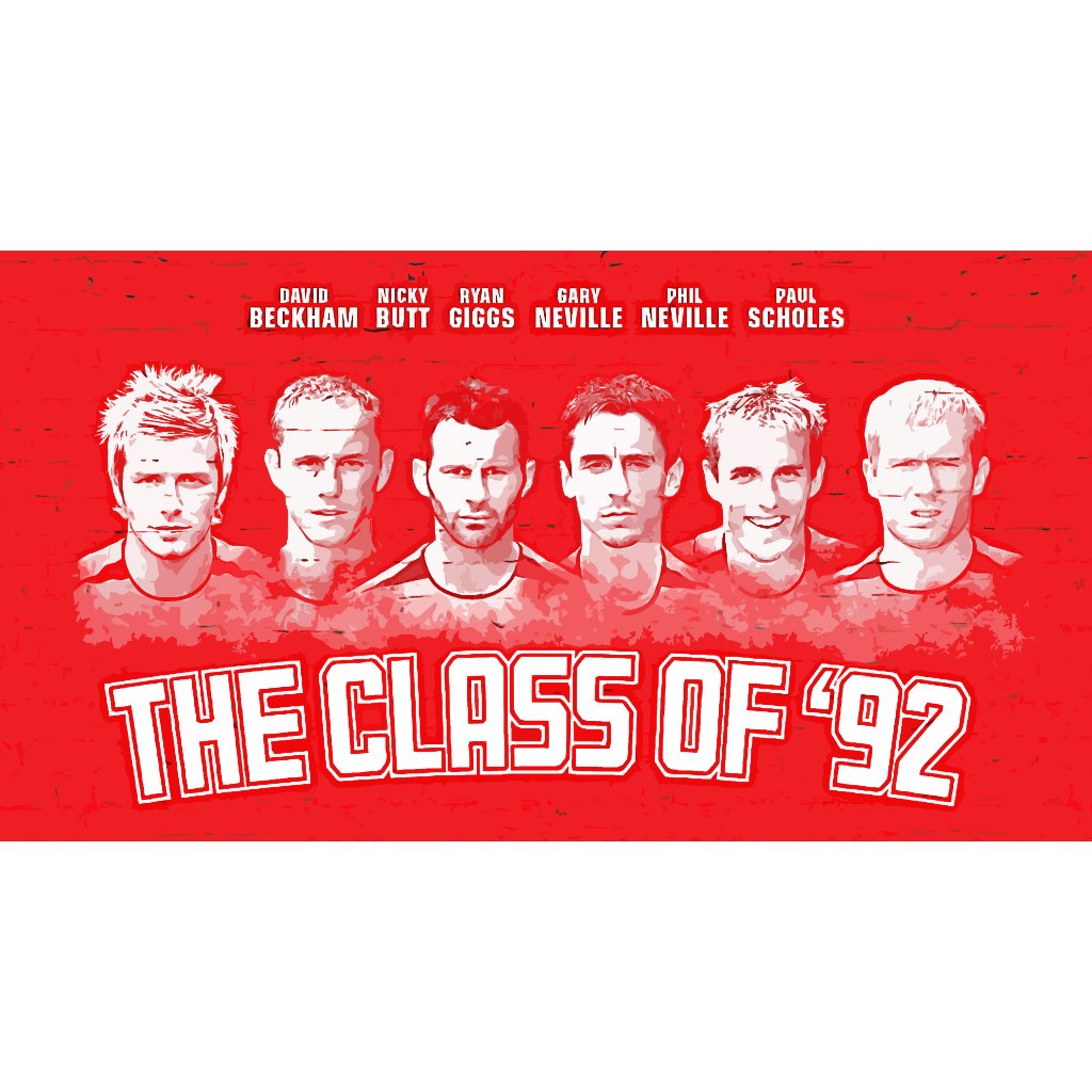 VCD CD Manchester United Story 'Class of 92' 2nd Very RARE Collector Item Original