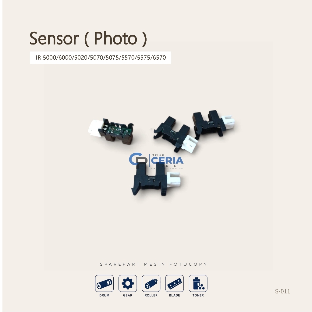 Sensor photo mesin fotocopy ir 5000/6000