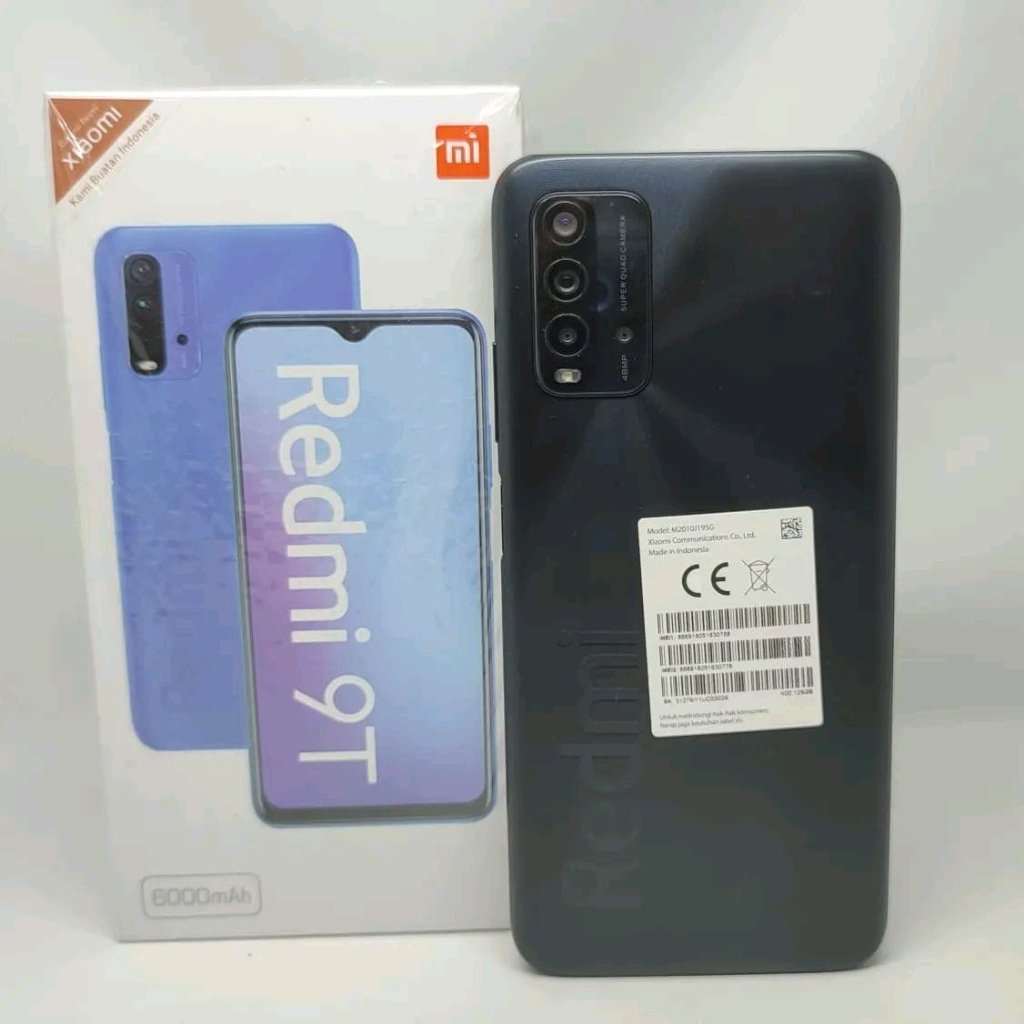Xiaomi Redmi 9T 4/64 6/128 GB Garansi Resmi Indonesia Second