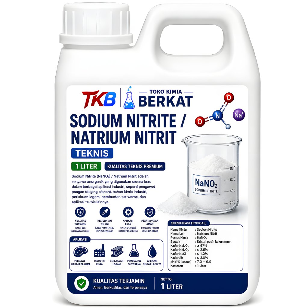 Sodium Nitrite / Natrium Nitrit TEKNIS 1Kg