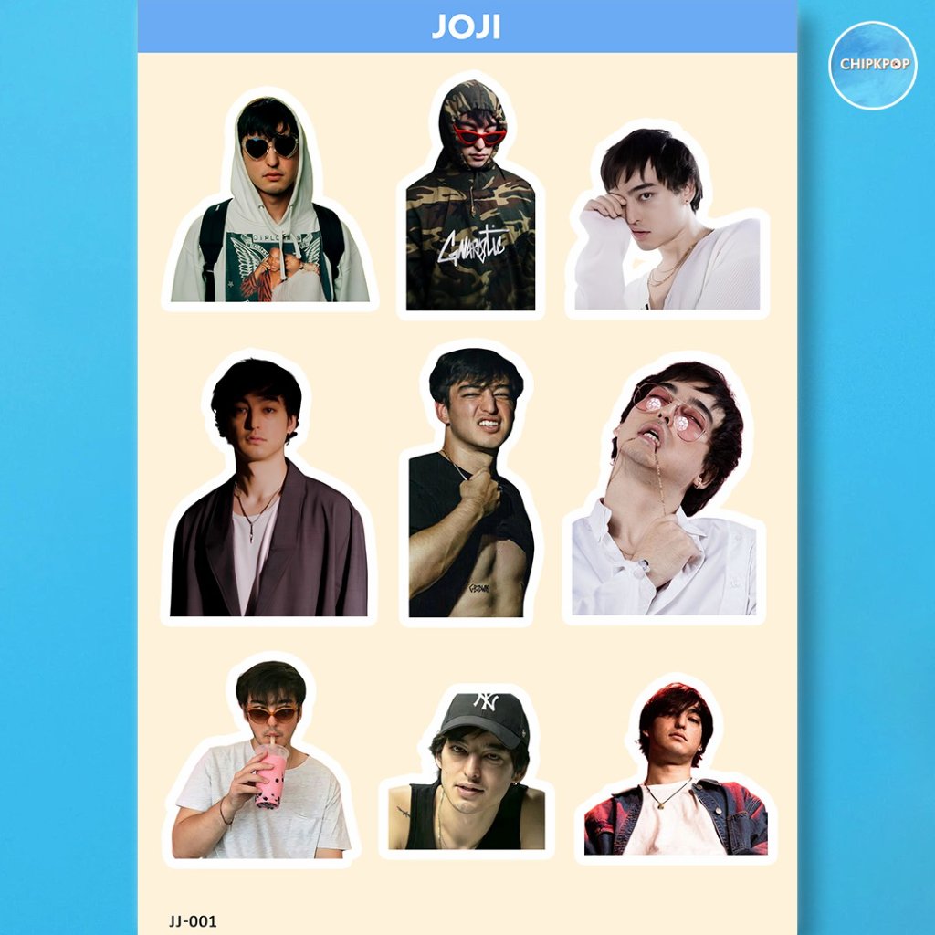 STICKER JOJI WESTERN I STICKER JOJI I STICKER  WESTERN JOJI  I MERCH JOJI I STIKER 88 RISING JOJI I 