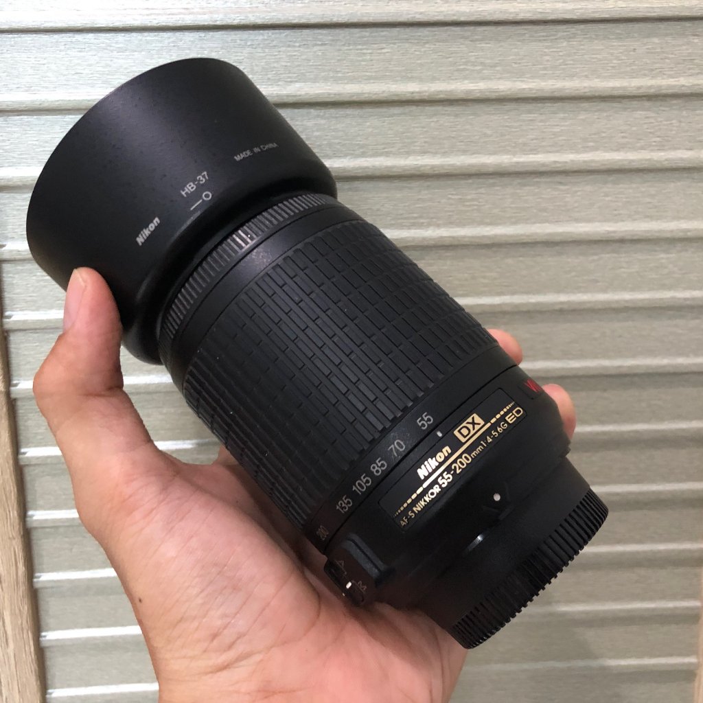 Lensa Tele Nikon 55-200mm VR Normal Bukan 55-300mm 18-55mm 18-105mm D3100 D3200 D3300 D5100 D5200 D5