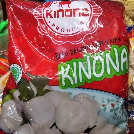 Kinona Bakso Sapi Asli isi 50 butir / Baso Sapi Halal