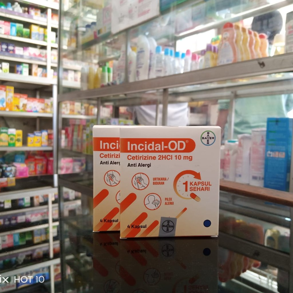 INCIDAL TABLET 1 SRTIP @4TABLET incidal obat gatal obat alergi