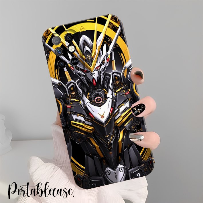[GCS600] Case Hp Infinix Note 8 10 11 11S Pro Softcase Lentur Robot Kekinian Anti Slip