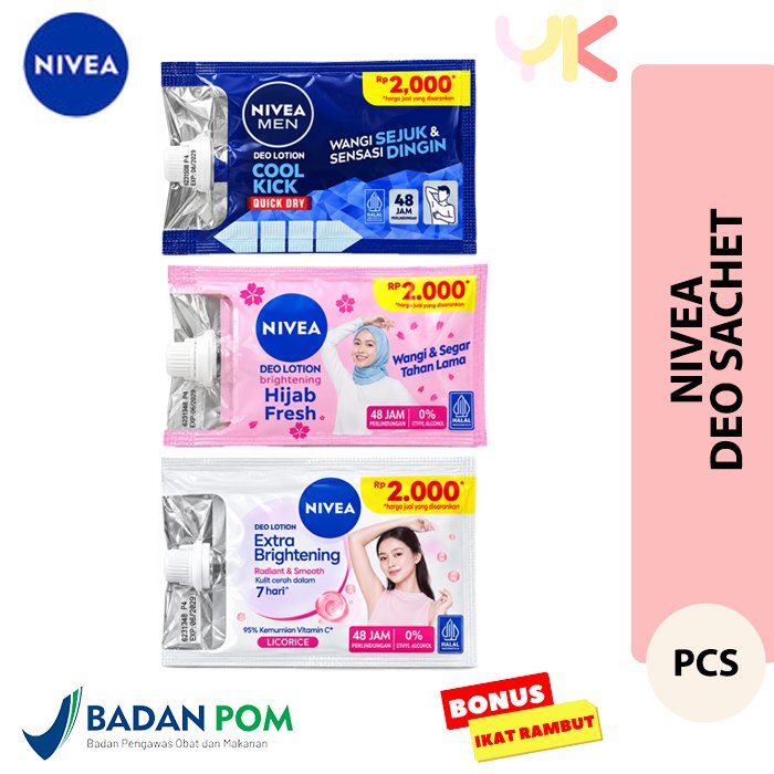 NIVEA DEO LOTION - NIVEA DEODORANT SACHET