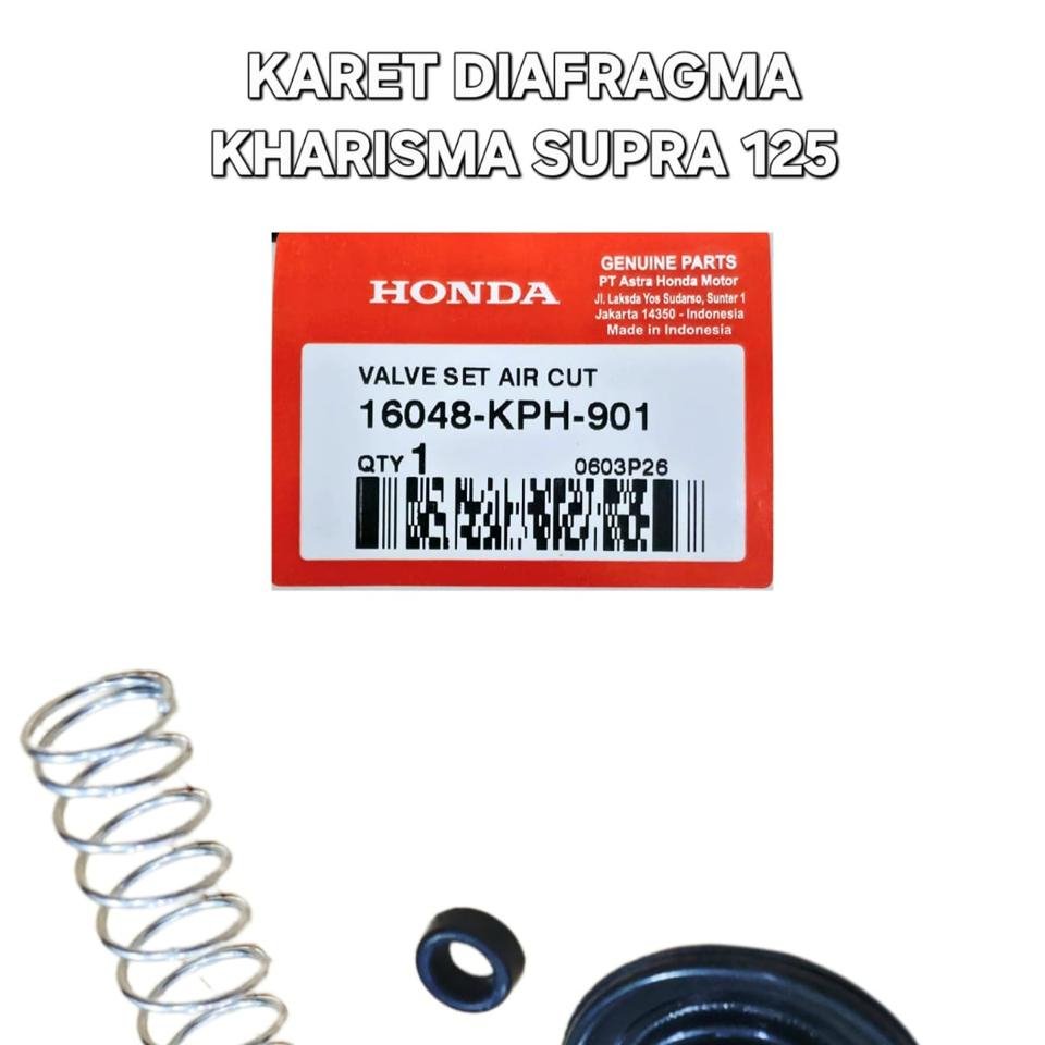 KARET DIAFRAGMA KHARISMA SUPRA X 125 16048-KPH-901