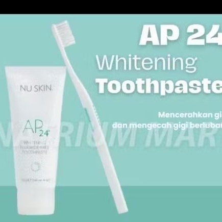 ap24 whitening fluoride Toothpaste pasta gigi expired 2027