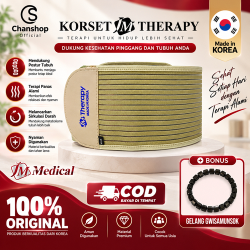 PROMOJM Therapy Korset/Dana Waist Gwisamunsok /Jeido power waist dijamin RESMI dan ORIGINAL 100% Kor