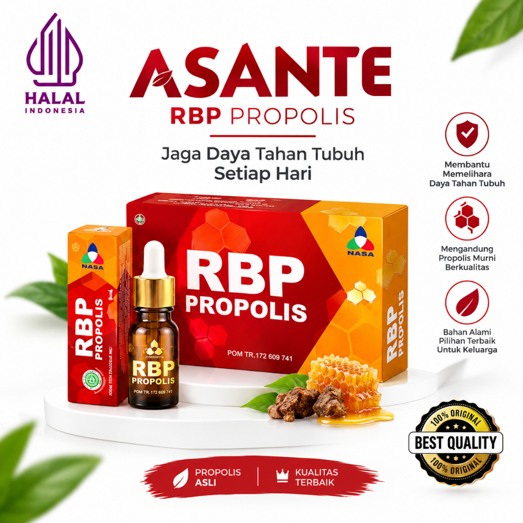 PROPOLIS / PROPOLIS BRAZILIAN / RBP PROPOLIS NANO 100% ASLI