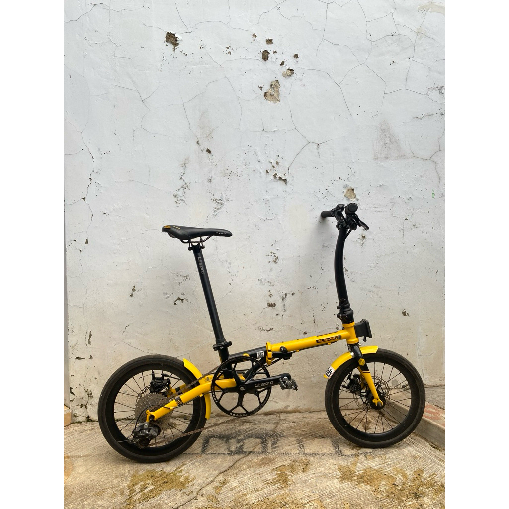 Sepeda lipat element troy