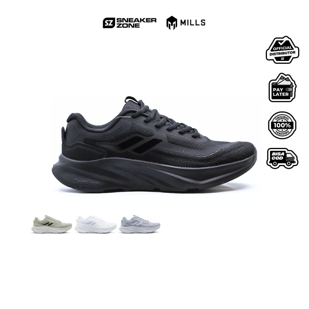 Sepatu Running Mills Ignite - Sepatu Olahraga Daily Mills Original - Sport