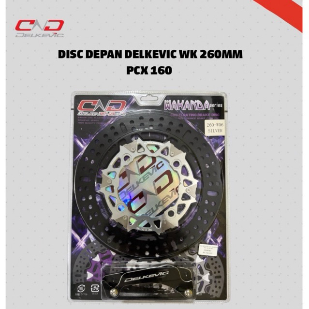 DISC DEPAN DELKEVIC WK 260MM PCX 160