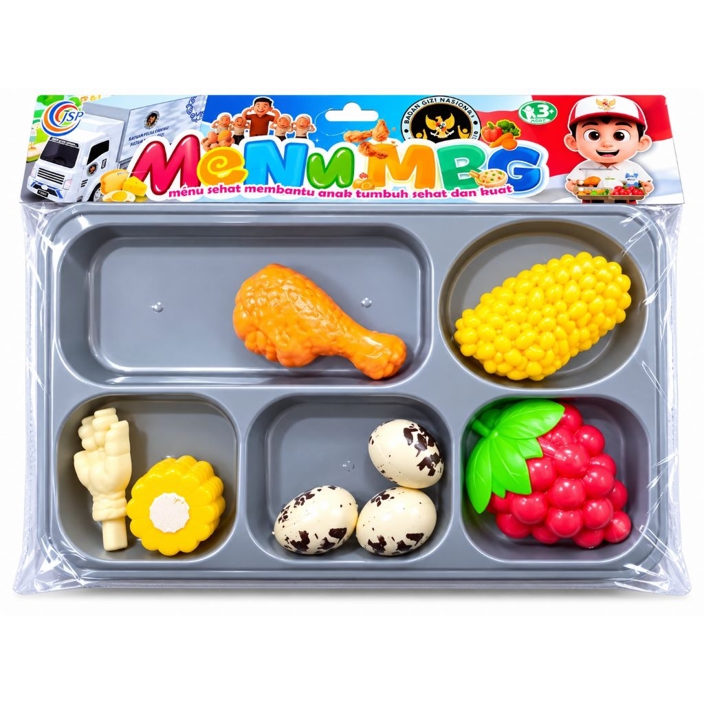 MAINAN ANAK OMPRENG MBG MAKANAN MBG JSPF01