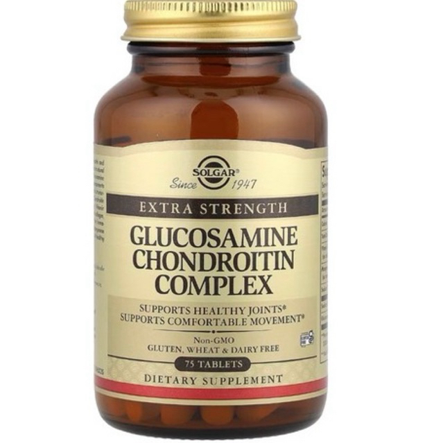 Solgar  Glucosamine Chondroitin Complex, 75 Tablets