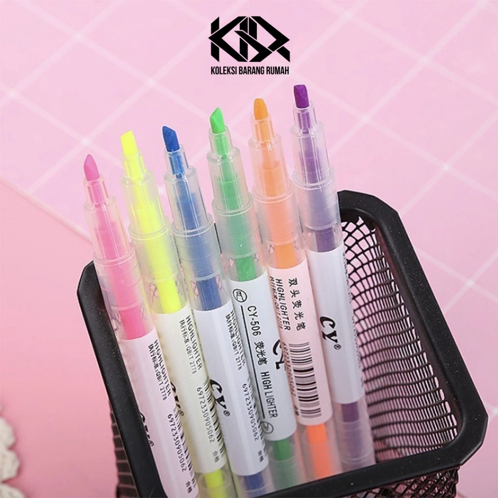KBR  Stabilo Highlighter Warna Dua Sisi  S010