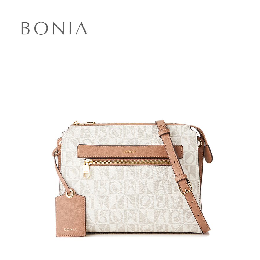Bonia - Monogram Crossbody Bag